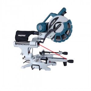 PROTER PR 305 Radial Gönye Kesme Makinesi (Sağ & Sol Yatarlı Açılı Kesim) 305 Mm - 2000 W